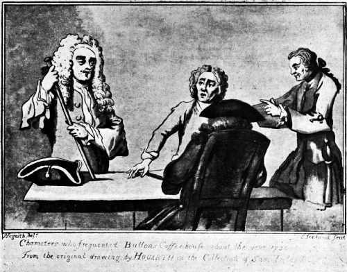 Alexander Pope at Button's Coffee House—1730