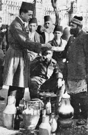 Street Coffee Service in Constantinople