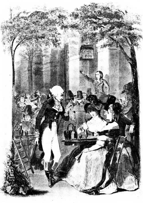 THE CAFÉ FOY IN THE PALAIS ROYAL, 1789