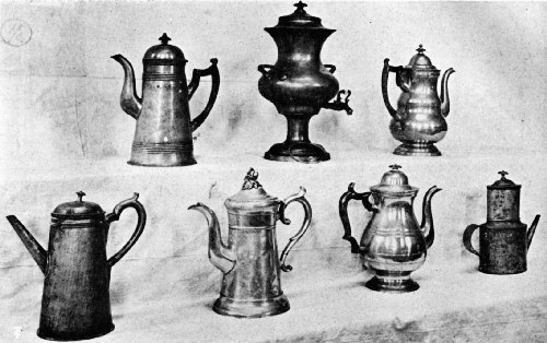 Coffee Making and Serving Devices Used in the Massachusetts Colony